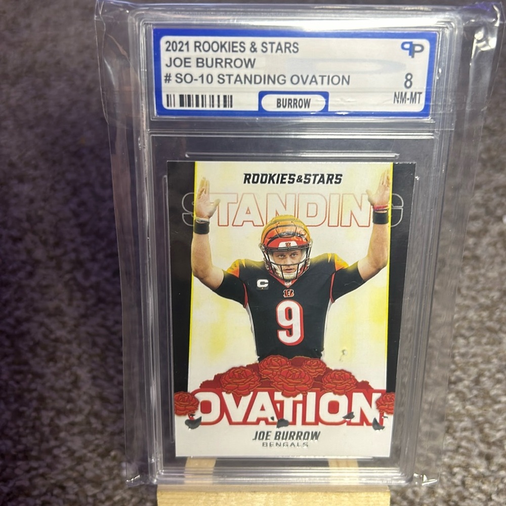 Joe Burrow Panini Rookies & Stars NFL Football Card #SO-10 Cincinnati Bengals